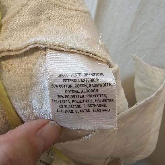 Elevenses Shorts Anthropologie 4 Catalonia Lace Floral Textured Button Side - Picture 14 of 16